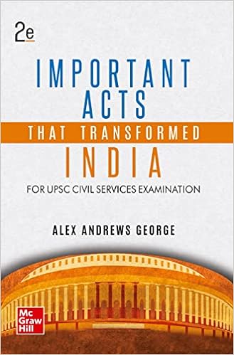 Important Acts That Transformed India (2nd Edition) | UPSC | Civil Services Exam | Law | State Administrative Exams