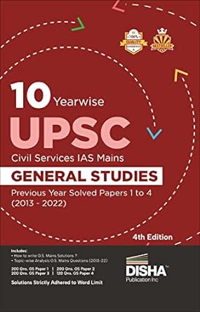 Disha 10Years General Studies -2013-2022