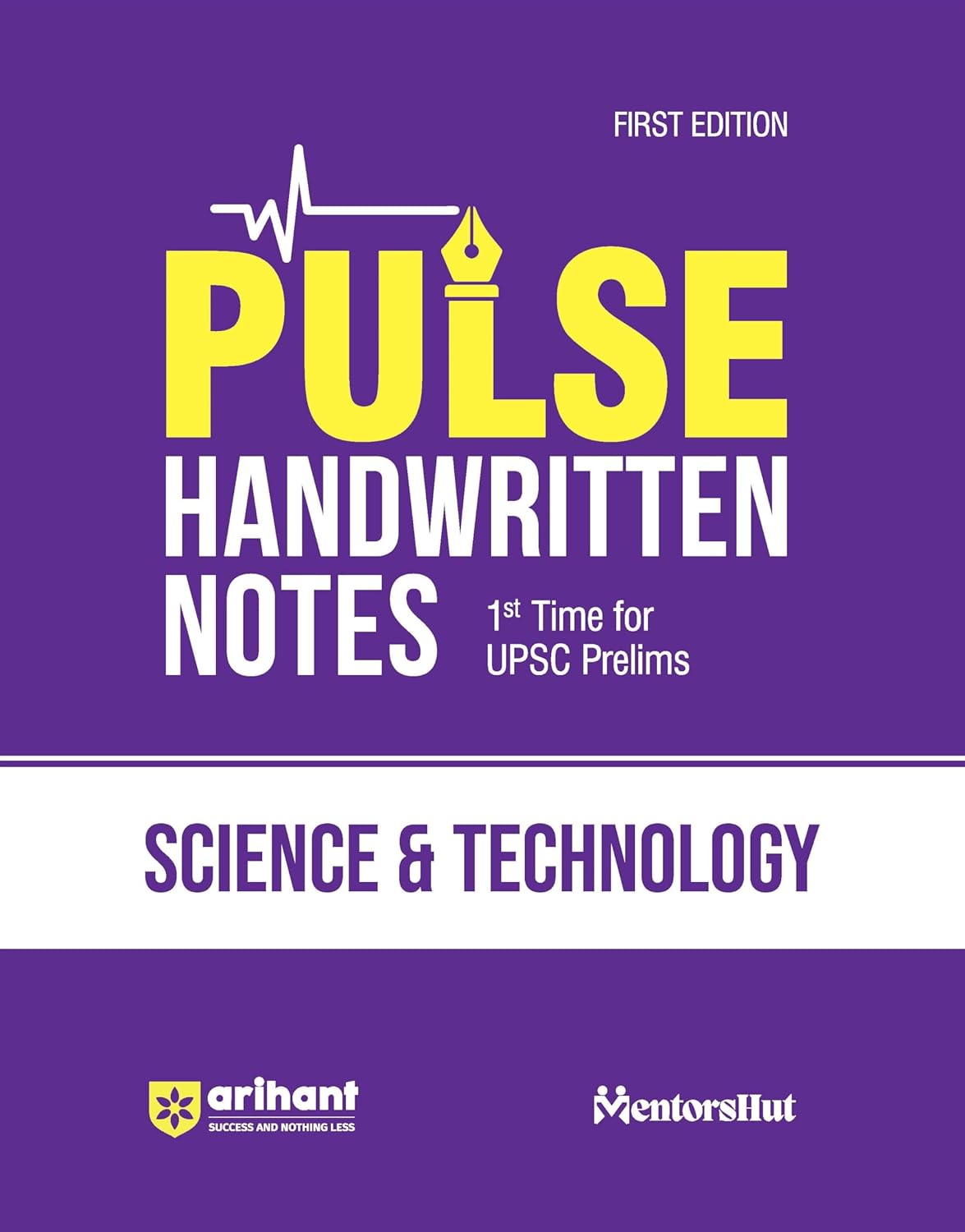 Arihant PULSE SCIENCE & TECHNOLOGY Coloured Handwritten Notes