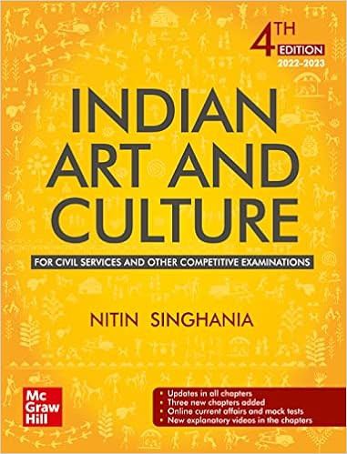 Indian Art and Culture ( English| 4th Edition) | UPSC | Civil Services Exam | State Administrative Exams