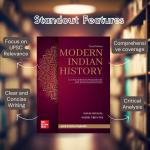 Modern Indian History UPSC Book (English), 3rd Edition