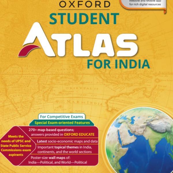 Oxford Student Atlas for India | 5th Edition